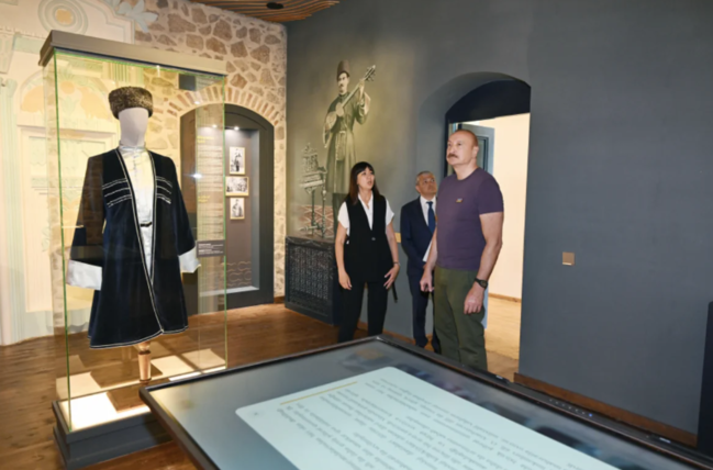 Şuşada "Sadıqcanın evi"nin bərpadan sonra açılışı olub - FOTO