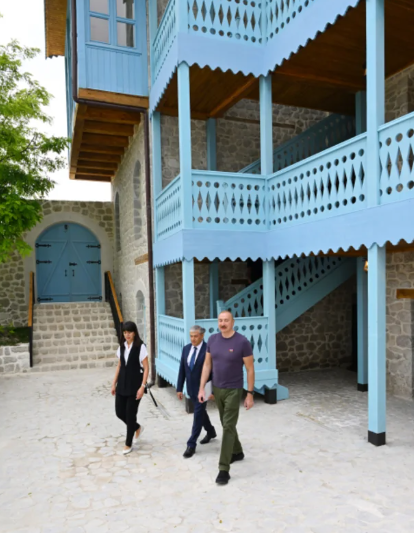 Şuşada "Sadıqcanın evi"nin bərpadan sonra açılışı olub - FOTO