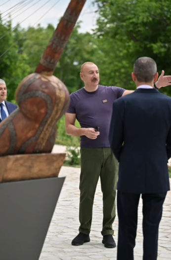 Şuşada "Sadıqcanın evi"nin bərpadan sonra açılışı olub - FOTO