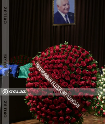 Xalq şairi Nəriman Həsənzadə ilə vida mərasimi keçirilib -YENİLƏNİB+FOTO