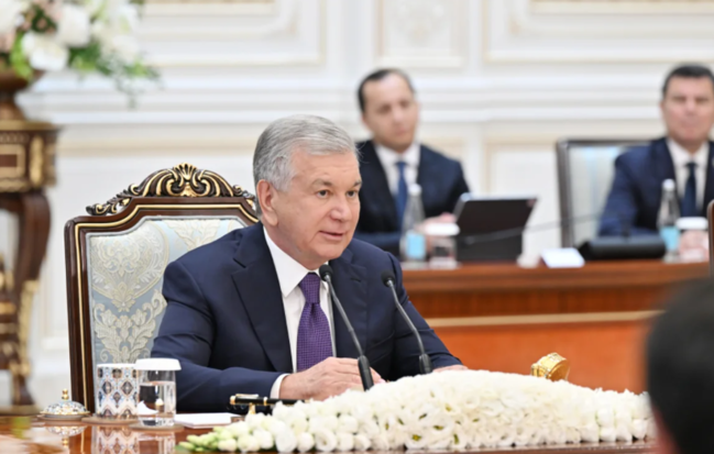 Azərbaycan və Özbəkistan Ali Dövlətlərarası Şuranın 3-cü iclası keçirilib - FOTO