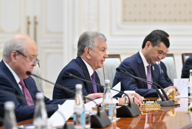 Azərbaycan və Özbəkistan Ali Dövlətlərarası Şuranın 3-cü iclası keçirilib - FOTO