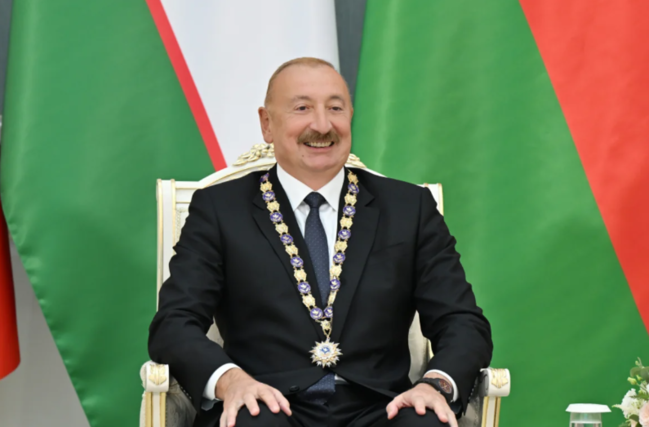 Daşkənddə Azərbaycan və Özbəkistan prezidentlərinin təltifolunma mərasimi keçirilib - FOTO