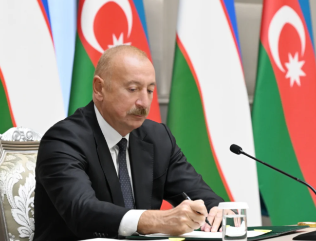 Daşkənddə Azərbaycan-Özbəkistan sənədlərinin imzalanması və mübadiləsi mərasimi olub - FOTO+YENİLƏNİB