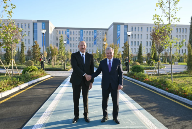 Daşkənddə Nizami Gəncəvi adına Milli Pedaqoji Universitetin açılışı olub - FOTO