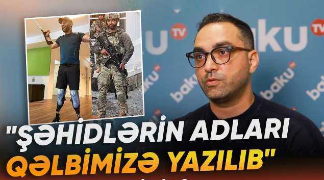 Vətən müharibəsi iştirakçısı daşlara həkk olunan məsuliyyətsizlikdən danışdı: "Şəhidlərin adları qəlbimizə yazılıb" - FOTO - VİDEO