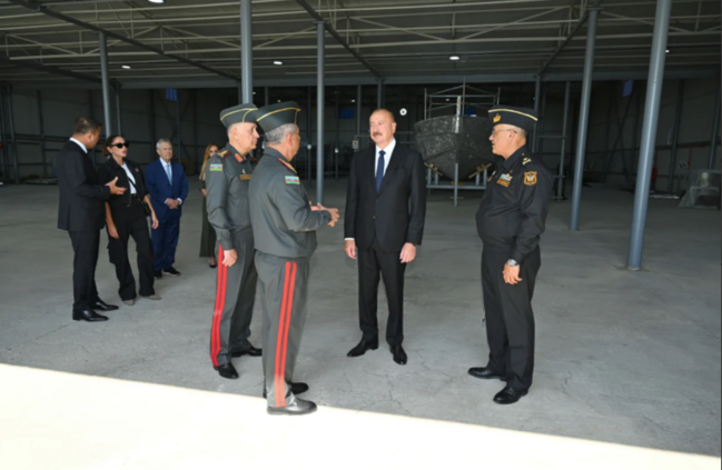 Prezident İlham Əliyev Hərbi Dəniz Qüvvələrində olub - FOTO