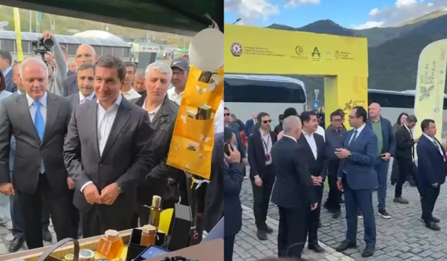 Kəlbəcərdə Bal Festivalı keçirilib - VİDEO