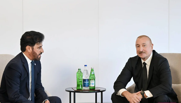 İlham Əliyev Beynəlxalq Avtomobil Federasiyasının prezidenti ilə görüşdü - FOTO