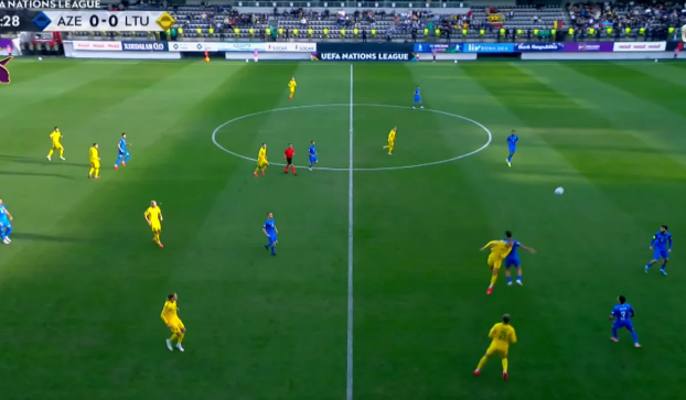 UEFA Millətlər Liqası: Millimiz Litvaya qol vurdu - Canlı