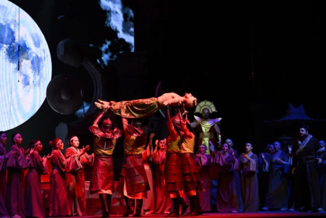 Bakıda "Turandot" tamaşasının premyerası baş tutub - Foto
