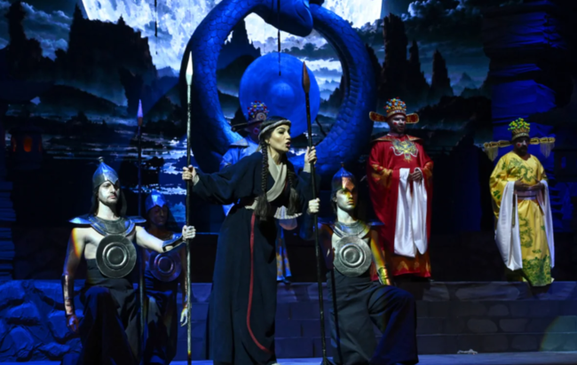 Bakıda "Turandot" tamaşasının premyerası baş tutub - Foto