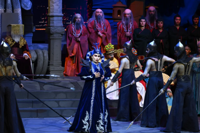 Bakıda "Turandot" tamaşasının premyerası baş tutub - Foto