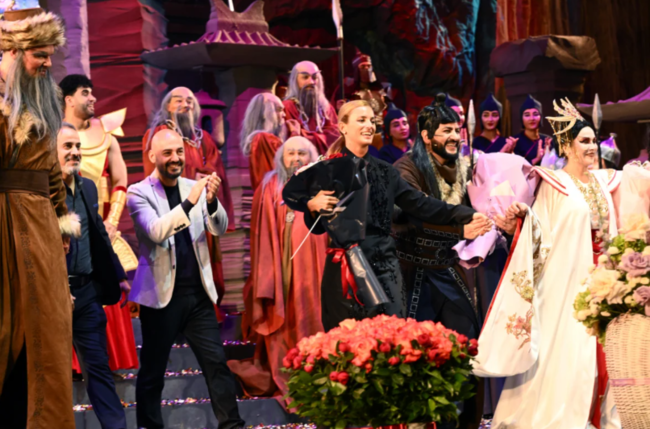Bakıda "Turandot" tamaşasının premyerası baş tutub - Foto