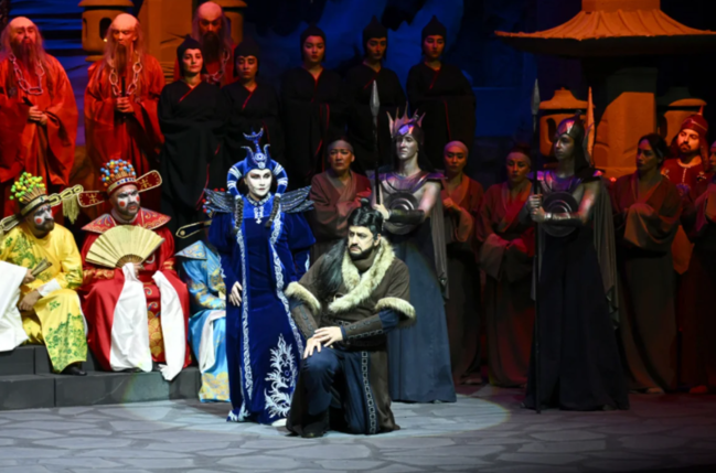 Bakıda "Turandot" tamaşasının premyerası baş tutub - Foto