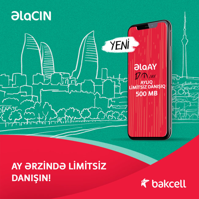 "Bakcell"in ən populyar "Əla" tarifi LİMİTSİZ oldu - FOTOLAR