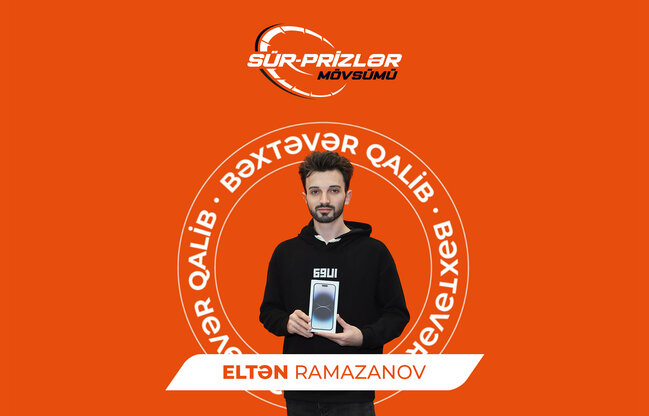 "Misli" "SÜR-PRİZLƏR Mövsümü"ndə hədiyyə yağışı davam edir