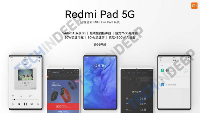 Redmi brendi gələn həftə baha olmayan planşet modeli təqdim edə bilər