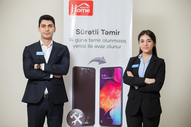 "Kontakt Home" təmir etmədiyi telefonları yenisiylə əvəzləyir