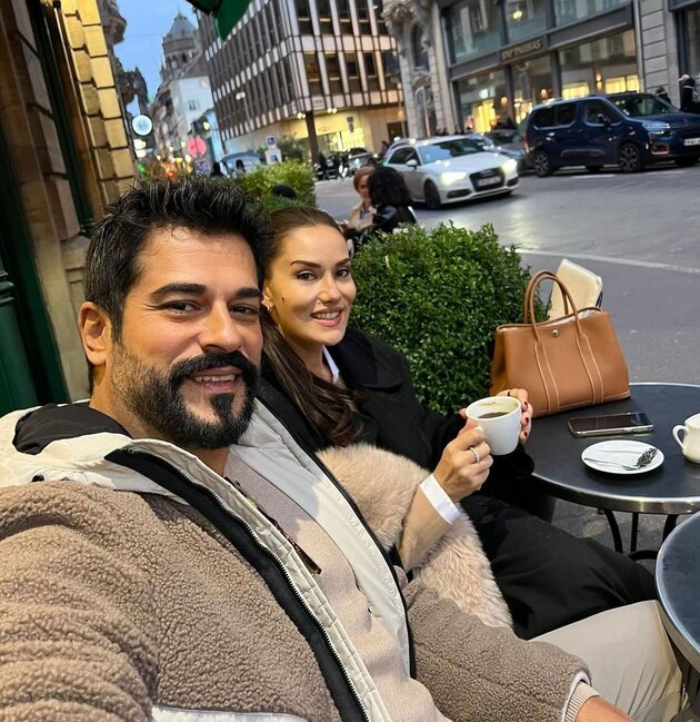 Fahriye Evcen və Burak Özçivit Strasburqda - FOTOLAR