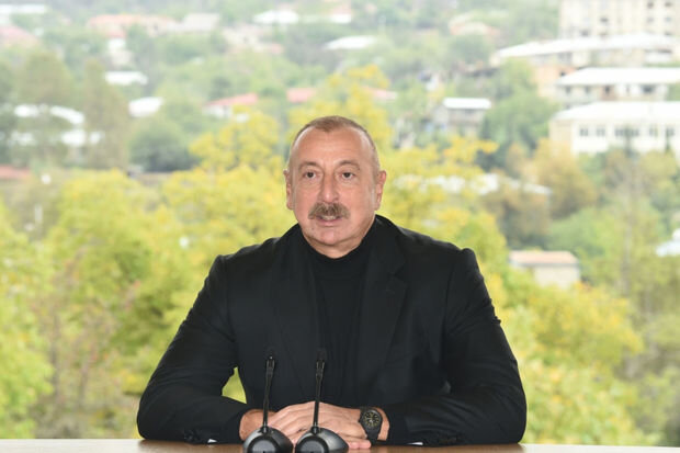 Prezident: "Azərbaycan xalqı Ordumuzun arxasında dayandı, mənim arxamda dayandı, bizə inandı"