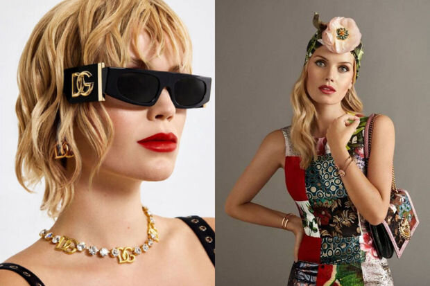 Şahzadə Diananın qohumu "Dolce & Gabbana" eynəklərini reklam etdi