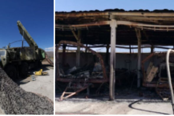 Azərbaycan hərbçiləri Ermənistanın S-300 zenit raket kompleksini məhv ediblər - FOTO