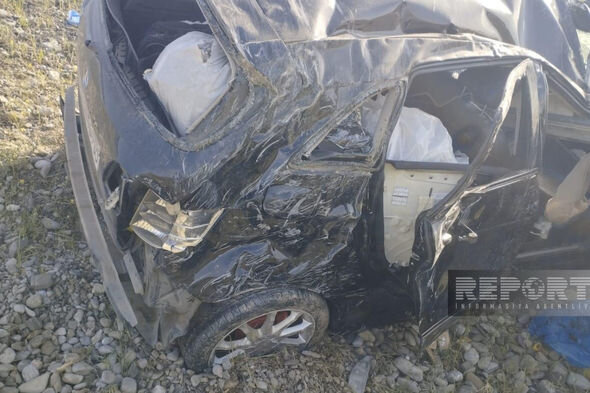 Ucarda ağır avtomobil qəzası olub: Ölən və yaralananlar var - FOTO