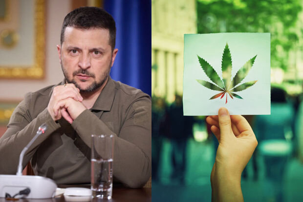 Zelenskidən ukraynalıların müharibə ağrı-acılarının dinməsi üçün təklif: "Kannabis leqallaşdırılsın"
