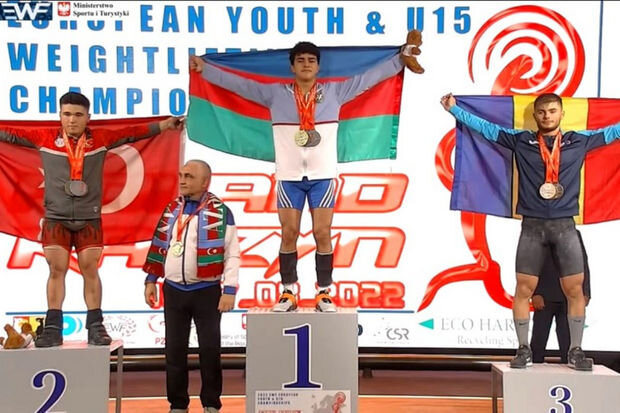 Azərbaycan ağırlıqqaldıranı Avropa çempionu oldu, rekord qırdı