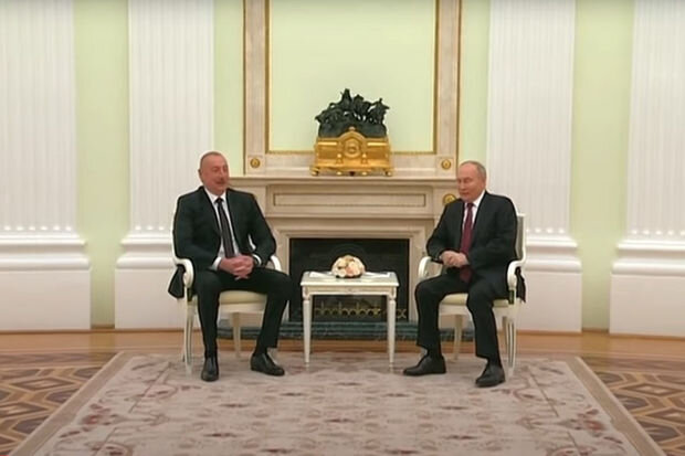 Moskvada İlham Əliyevin Vladimir Putinlə görüşü olub - YENİLƏNİB + VİDEO