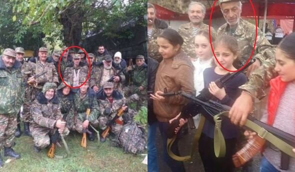 Ermənistan çıxılmaz vəziyyətdə: Ordumuza qarşı indi də qız uşaqlarını silahlandırır - FOTO