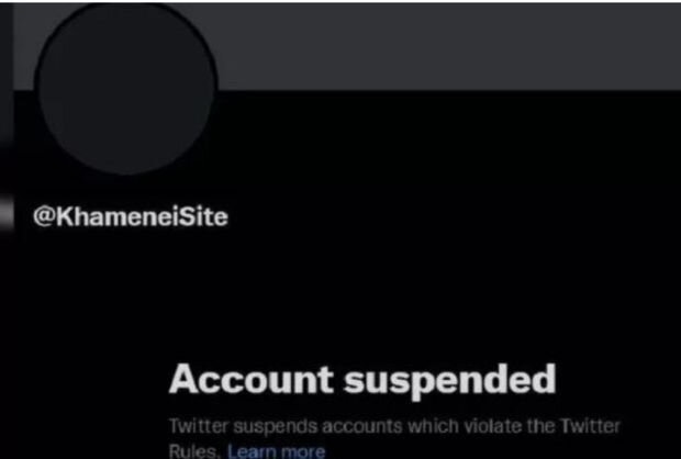 "Twitter" Xameneinin hesabını həmişəlik bloklayıb