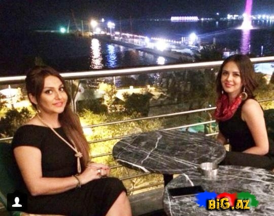 ATV-nin aparıcıları gecə gəzintisində - FOTO