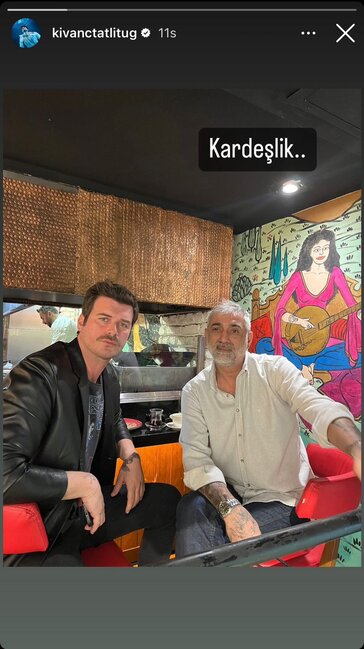 Kıvanç Tatlıtuğ qardaşı ilə şəkil paylaşdı- FOTO