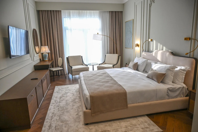 Prezident İlham Əliyev "Xankəndi" hotelinin açılışında iştirak edib