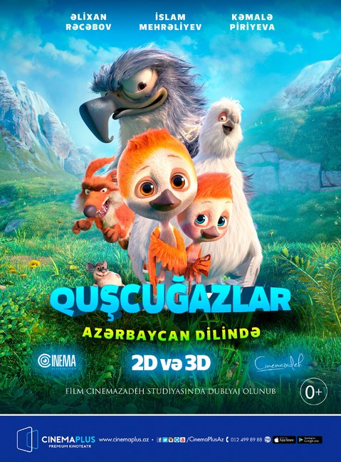 "CinemaPlus"da peşəkar Azərbaycan dublyajı ilə animasiya filmi nümayiş olunur