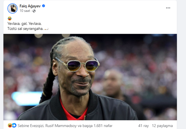 Faiq Ağayev Snop Doqu ələ saldı - "Yevlaxa gəl"