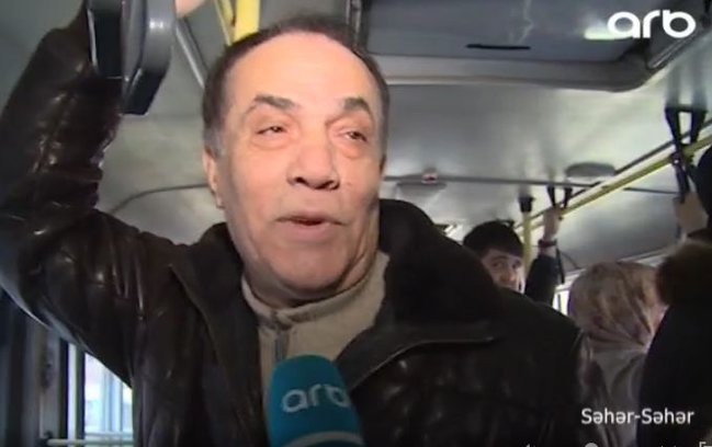 Məşhur azərbaycanlı müğənni avtobusda görüntüləndi - FOTOLAR