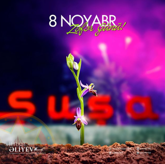 Prezidentdən Zəfər Günü paylaşımı - FOTO