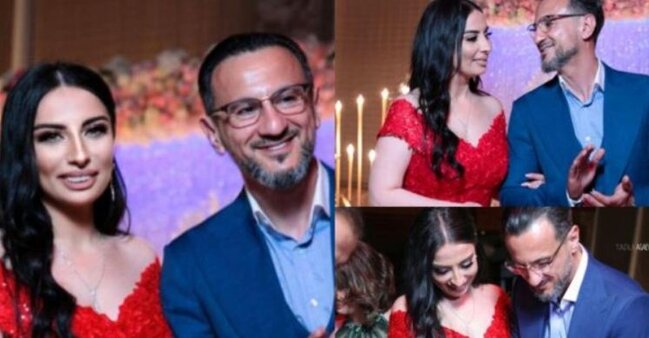 Anar Mədətov 2-ci həyat yoldaşı Samirə ilə - TOYDAN FOTOLAR