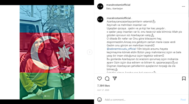 Şəbnəm bacı bildiyi iranlı fanatını belə TƏBRİK ETDİ - FOTO-VİDEO