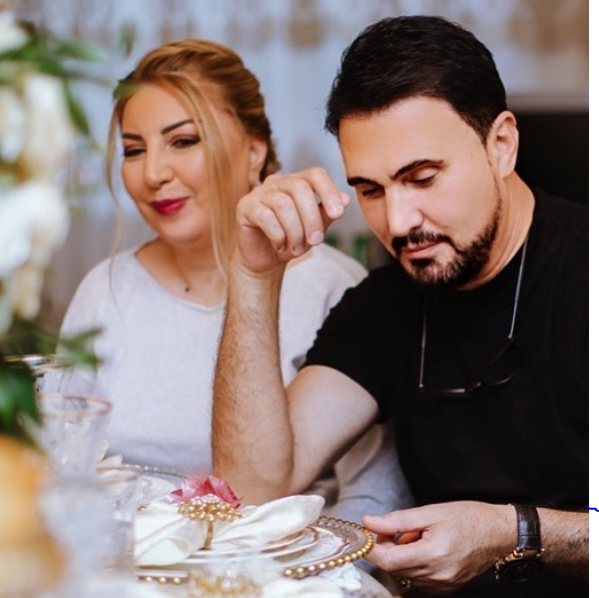 Nadir Qafarzadə həyat yoldaşı Sevinc ilə - FOTO
