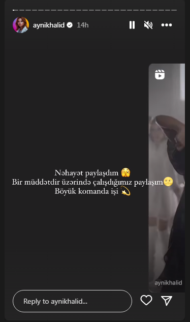 Aynişanın Azərbaycansayağı "Wednesday" rəqsi GÜNDƏM OLDU - VİDEO