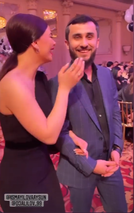 Aysunun nişanlısı ilə YENİ GÖRÜNTÜLƏRİ - FOTOLAR