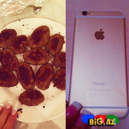 Röya: "Pencəyimiz yoxdur, yerine iPhone 6-mız var" - FOTO