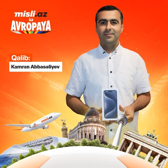 "Misli.az ilə Avropaya" – 2-ci tirajın nəticələri