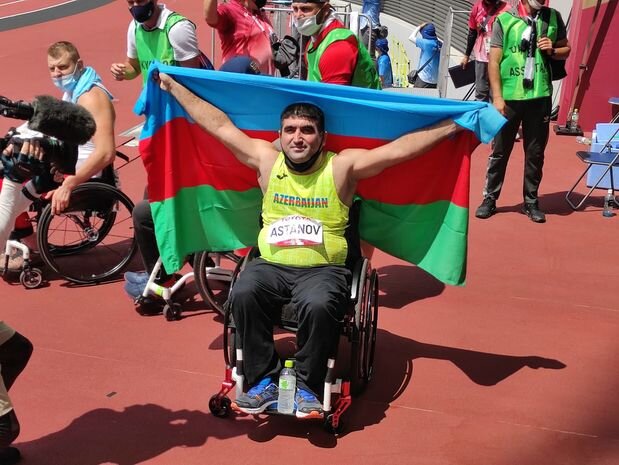 Azərbaycanlı idmançı Paralimpiya rekordu qırıb, qızıl medal qazandı