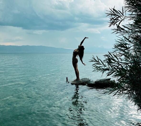 Yenicə ailə quran Ebru Şahindən tətil görüntüləri - FOTO