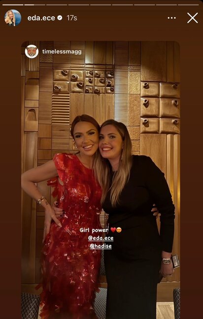 Hadise və Eda Ece birlikdə - FOTO